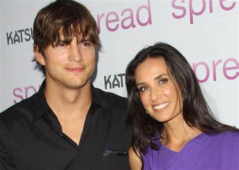 Demi Moore Ashton Kutcher Will Continue To Run Joint Charity Ndtv Movies