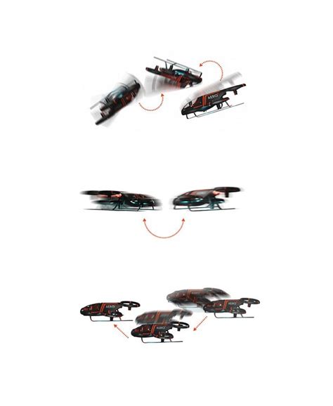 sharper image rechargeable led aero stunt drone set  piece macys