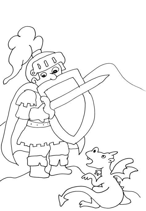 knights  dragons coloring pages knights castles  dragons