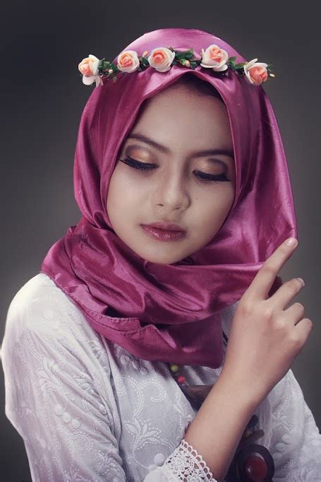 konsep hunting foto hijab portrait yang elegan dan casual dzargon