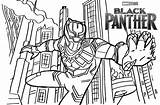 Panther Pantera Negra Colorear Print Nera Colouring Schwarzer Raskrasil Disegno Ciudad Superheld Vengador Everfreecoloring Gratuitamente Supereroe Doghousemusic sketch template