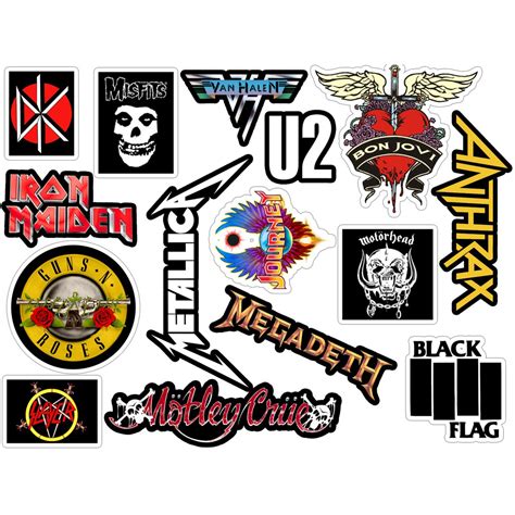 vintage band logos