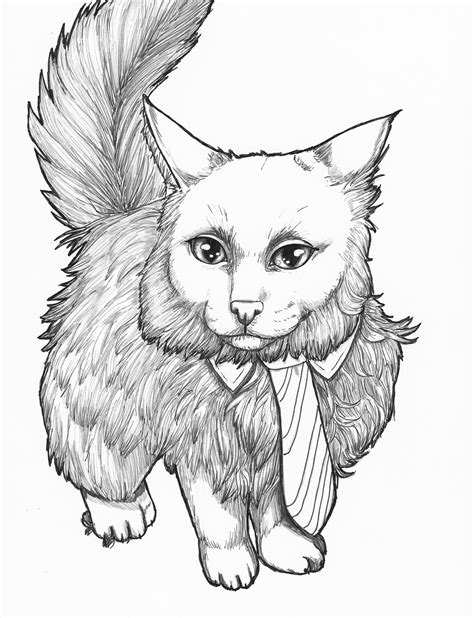 black cat printable coloring pages tripafethna