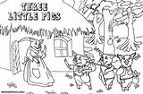 Pigs Three Little Coloring Pages Story Printable Clipart House Disney Colouring Straw Ruth Brick Graphics Sheets Library Popular Divyajanani Coloringhome sketch template