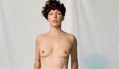milla jovovich topless in pop magazine the nip slip