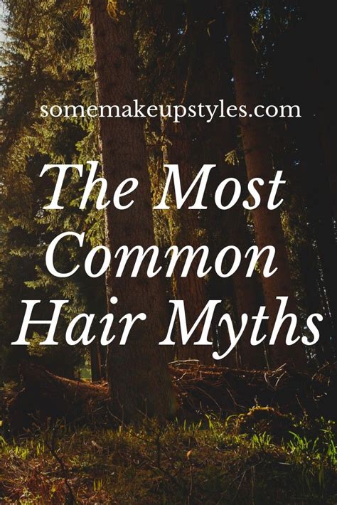 common hair myths hair myth hair hair falling