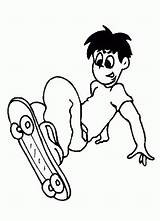 Alvin Skateboarding Chipmunks sketch template