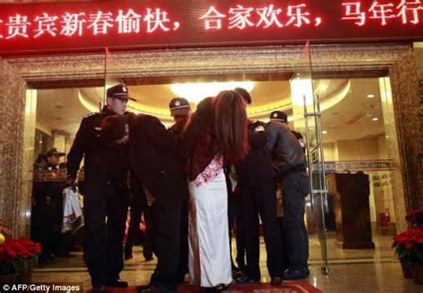 police in china s sin city of dongguan launch crackdown on sex workers daily mail online