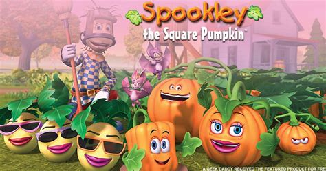 geek daddy spookley  square pumpkin
