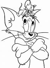 Tom Jerry Coloring Pages Color Kids Print sketch template
