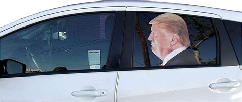 amazoncom aahs donald trump decals car stickers funny window peel  political trump window