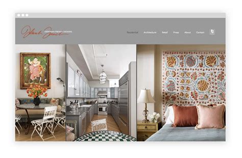 interior design portfolio website examples  love format