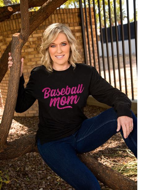 Baseball Mom Long Sleeve Shirt Baseball Sports Mom Hey Etsy