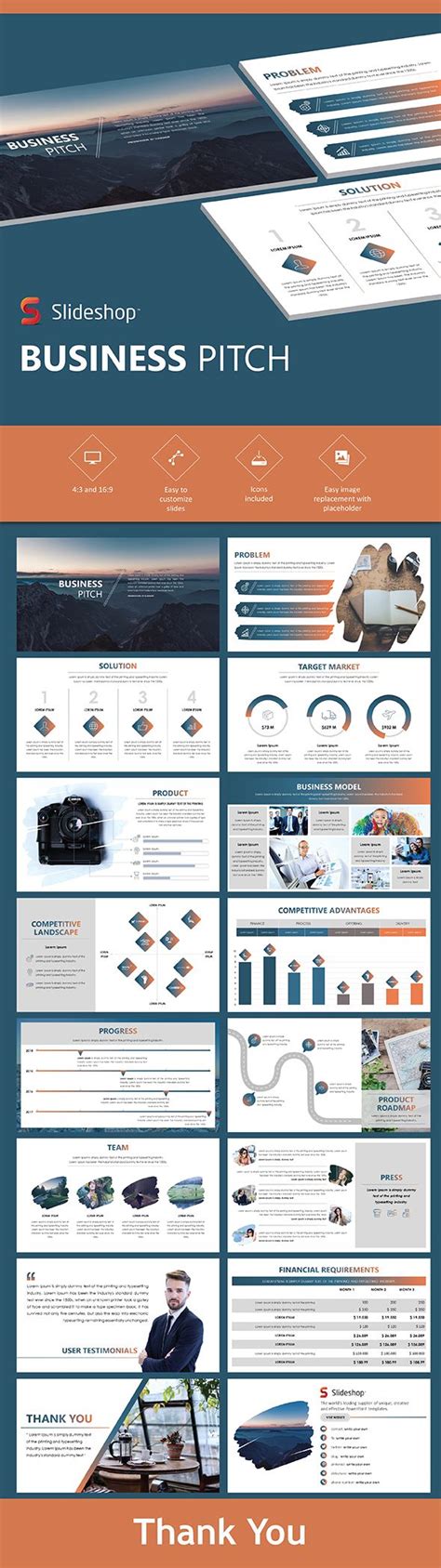 business pitch business pitch business infographic creative