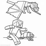 Minecraft Xcolorings sketch template