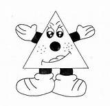 Triangles Triangle Preschoolactivities sketch template