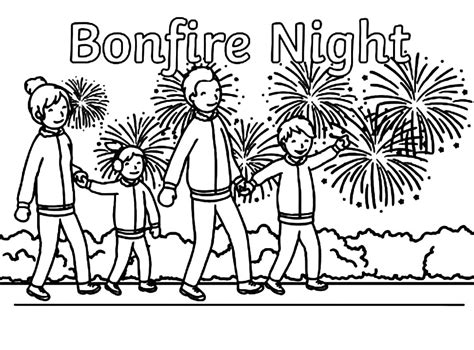 guy fawkes night coloring pages coloringlib
