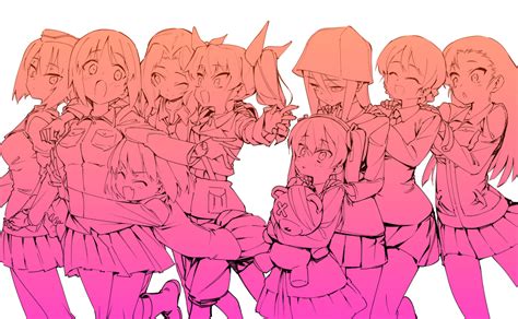 nishizumi miho darjeeling nishizumi maho anchovy katyusha and 4