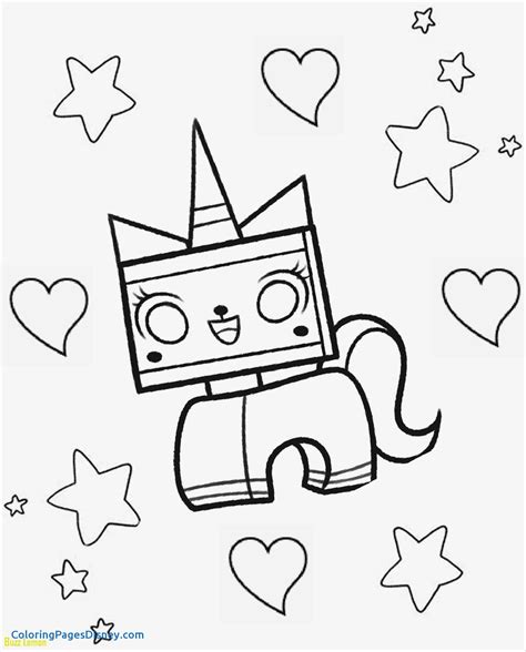 unikitty coloring pages  getcoloringscom  printable colorings