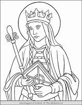 Margaret Thecatholickid Saints sketch template