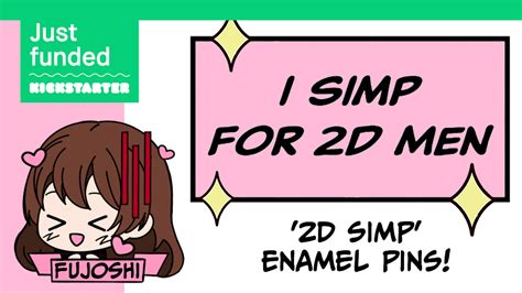 ‘2d simp enamel pins for manga anime and comic lovers by natalie