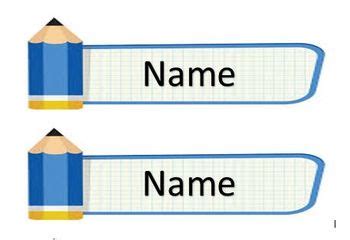 editable pencil  tags   educatio teachers pay teachers