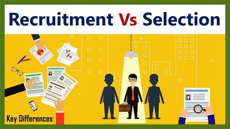recruitment  selection difference    definition