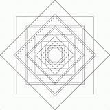 Geometry Colouring sketch template