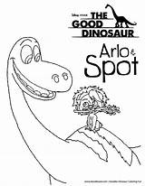 Dinosaur Good Coloring Pages Disney Printable Spot Arlo Crayons Parents Sheet Getcolorings Choose Board Teacher sketch template