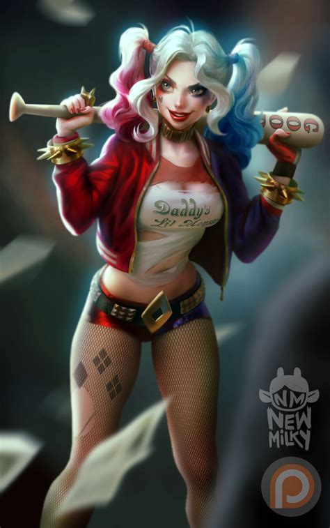 Harley Quinn By Newmilky On Deviantart