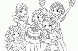 Lego Friends Coloring Pages Printable Sheets Coloriage Girls Print Drawing Livi Barbie Birthday Azcoloring Colouring Sonic Party Color Friendship Ninjago sketch template