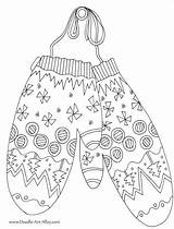 Mittens Coloriages Hiver Mediafire Janvier Chdecole sketch template