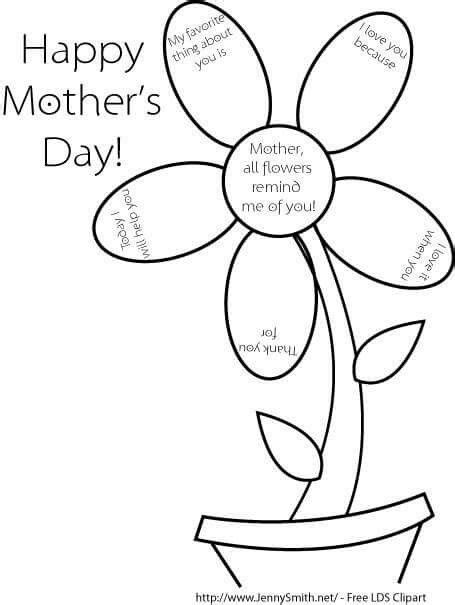 mothers day church coloring page coloring pages