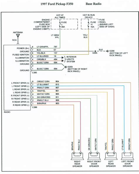 ford  radio wiring diagram cadicians blog