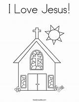 Coloring Church Jesus Family Pages Holy Spirit Sunday School Sheets Bible Iglesia Colouring Color Kids Printable Clipart Crafts Twistynoodle Loves sketch template