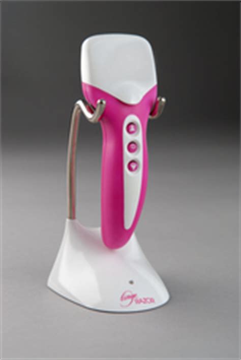 tinge® offers discreet luxury vibrator disguised as a razor woman inventor motivated to design