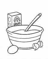 Cake Coloring Pages Bowl Mixing Birthday Mix Sheets Kids Drawing Baking Sketch Template Making Mickey Az Bake Mouse Printable Gif sketch template