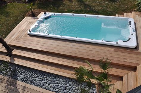 built  swim spa acapulco blue lagoon spas outdoor spa swim spa