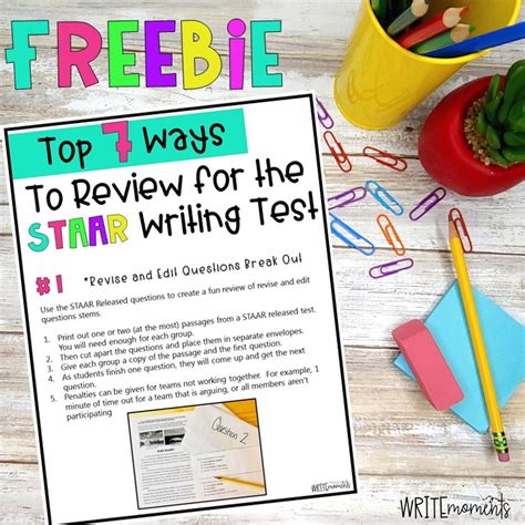 top  ways  review   writing staar write moments