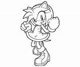 Amy Coloring Pages Sonic Carmichael Getcolorings Color Getdrawings sketch template
