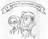 Unfortunate Events Series Coloring Pages Deviantart Template sketch template
