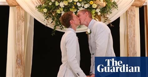 australia s first same sex weddings in pictures life and style