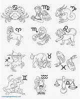 Gemini Coloring Pages Zodiac Getcolorings Sign Printable Color sketch template