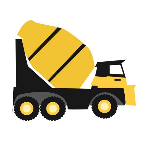 construction vehicle clipart cement truck pictures  cliparts pub