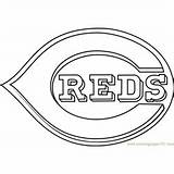 Reds Coloringpages101 Teams sketch template