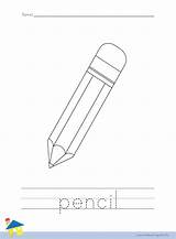 Pencil Sharpener Isometric sketch template
