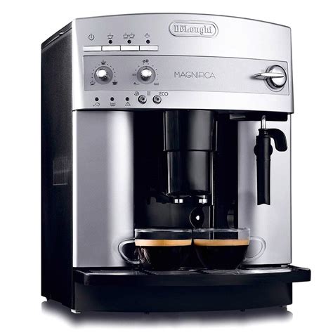 delonghi esam   magnifica espresso coffee machine silver techinn