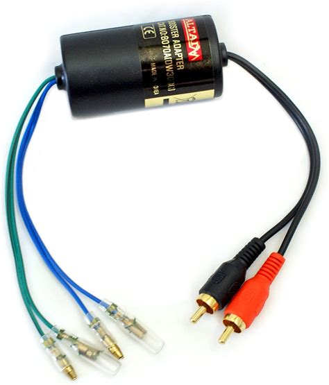 loops speaker  rca converter conection high   amazoncouk electronics