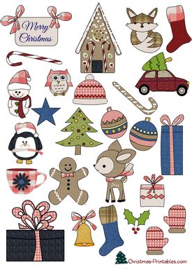 christmas clipart printable   cliparts  images