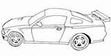 Coloring Pages Car Track Race Racing Popular sketch template